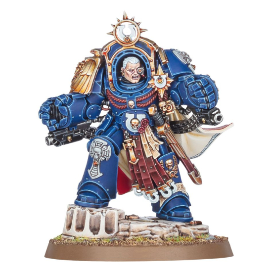 Warhammer 40,000: Marneus Calgar in Armour of Antilochus – Ultramarines Commander